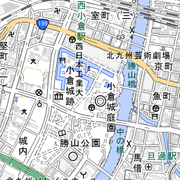 北九州市の地図 地図ナビ