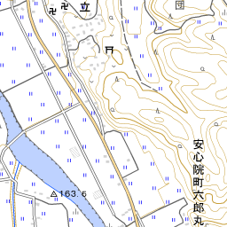 大分県宇佐市安心院町六郎丸 国勢調査町丁 字等別境界データセット