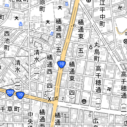 宮崎市の地図 場所 地図ナビ