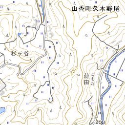 上河内下 [4421012002] | 農業集落境界データセット