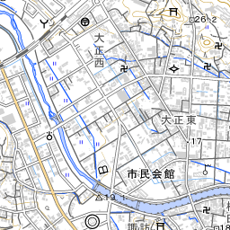 島根県大田市大田町大田 国勢調査町丁 字等別境界データセット