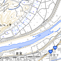 愛媛県大洲市中村 [382070060] | 国勢調査町丁・字等別境界データセット