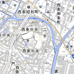 東広島市の地図 場所 地図ナビ