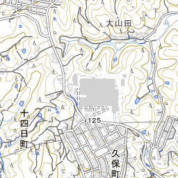 広島県尾道市山波町 国勢調査町丁 字等別境界データセット