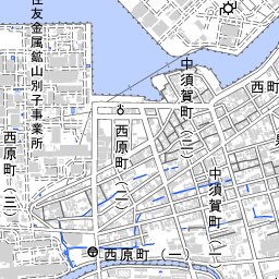 新居浜市の地図 場所 地図ナビ