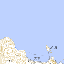 愛媛県越智郡上島町魚島 (383560190)  国勢調査町丁・字等別境界 