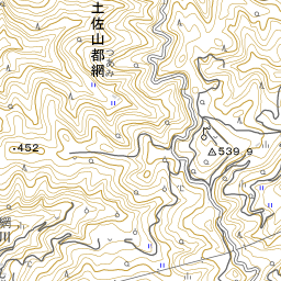 網川川 [3900400019] 鏡川水系 地図 | 国土数値情報河川データセット