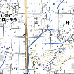 明仙田川 [8707130244] 吉井川水系 地図 | 国土数値情報河川データセット