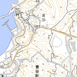 鳥取県鳥取市青谷町青谷東町 国勢調査町丁 字等別境界データセット