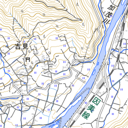 md33【地図】上市 [岡山県] 明治32年 地形図[哲多郡新郷村中心