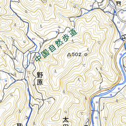 東粟倉村の地図 地図ナビ