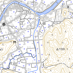 クニャ　マップ 那賀川　流域　立体　地図　Kunya-Map クニャマップ 那賀川流域 立体 た地図Kunya-Map