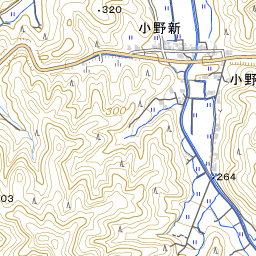 辻川 [8606050129] 加古川水系 地図 | 国土数値情報河川データセット