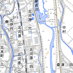 駄六川 [8606040082] 淀川水系 地図 | 国土数値情報河川データセット