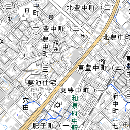 和泉市の地図 場所 地図ナビ