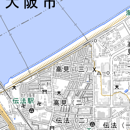 大阪府西成郡伝法町 (27B0030014) | 歴史的行政区域データセットβ版