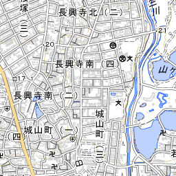 糸田川 [8606040067] 淀川水系 地図 | 国土数値情報河川データセット