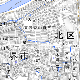 狭間川 [8606030005] 大和川水系 地図 | 国土数値情報河川データ