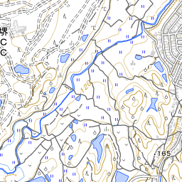 大阪府河内長野市下里町 [272160280] | 国勢調査町丁・字等別境界