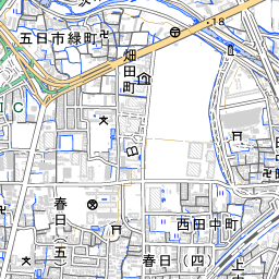 大阪府三島郡茨木町 27b0020003 歴史的行政区域データセットb版