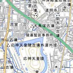 羽曳野市の地図 場所 地図ナビ