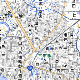 羽曳野市の地図 場所 地図ナビ