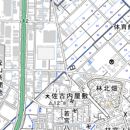 名木川 [8606040767] 淀川水系 地図 | 国土数値情報河川データセット