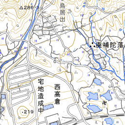 東高倉川 [8606040634] 淀川水系 地図 | 国土数値情報河川データ