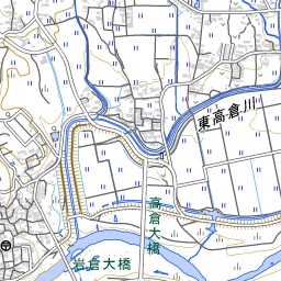 平野川 淀川水系 地図 国土数値情報河川データセット