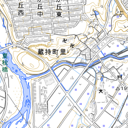 シャックリ川 [8606040540] 淀川水系 地図 | 国土数値情報河川