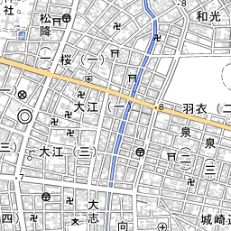 一宮市の地図 場所 地図ナビ