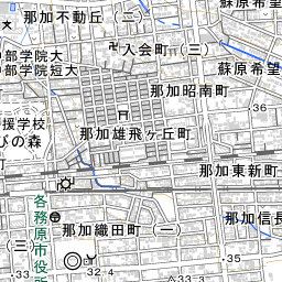 各務原市の地図 場所 地図ナビ