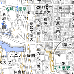 名古屋市の地図 場所 地図ナビ