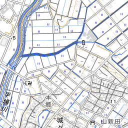 朝鮮川 高浜川水系 国土数値情報河川データセット