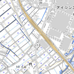 朝鮮川 高浜川水系 国土数値情報河川データセット