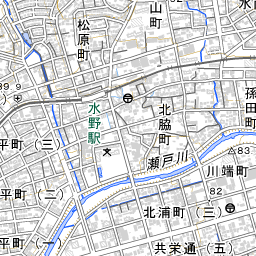 瀬戸市の地図 場所 地図ナビ