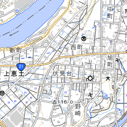 岐阜県御嵩町伏見 (215210160) | 国勢調査町丁・字等別境界データセット