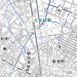 愛知県安城市上条町 国勢調査町丁 字等別境界データセット