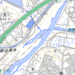 北斗川 [8505070053] 矢作川水系 地図 | 国土数値情報河川データ