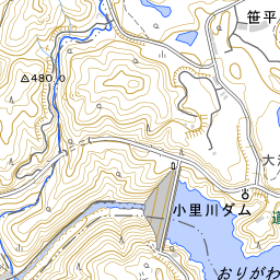 猿爪川 [8505080128] 庄内川水系 地図 | 国土数値情報河川データ