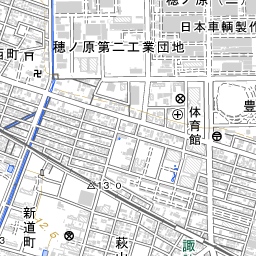 豊川市の地図 地図ナビ