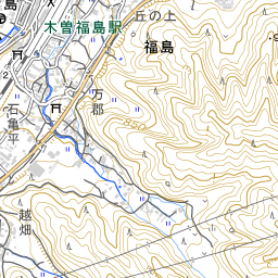 長野県木曽町福島 (20432001022) | 国勢調査町丁・字等別境界データセット