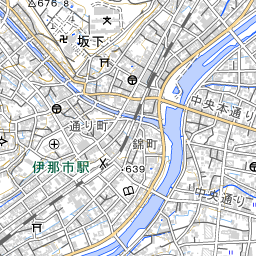 伊那市の地図 地図ナビ