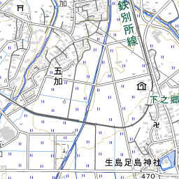 駒瀬川 [8404031008] 信濃川水系 地図 | 国土数値情報河川データセット