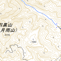 羽黒川水系 国土数値情報河川データセット