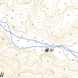 羽黒川水系 国土数値情報河川データセット