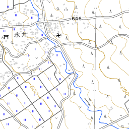 山梨県北杜市明野町上手永井 国勢調査町丁 字等別境界データセット