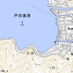 戸田村の地図 場所 地図ナビ