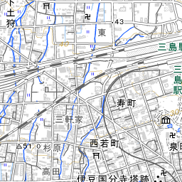 静岡県清水町伏見 (223410030) | 国勢調査町丁・字等別境界データセット