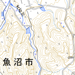 543616 白山 （はくさん Hakusan）, 地形図 Map by Pacific